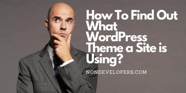 How To Find Out What WordPress Theme a Site is Using?