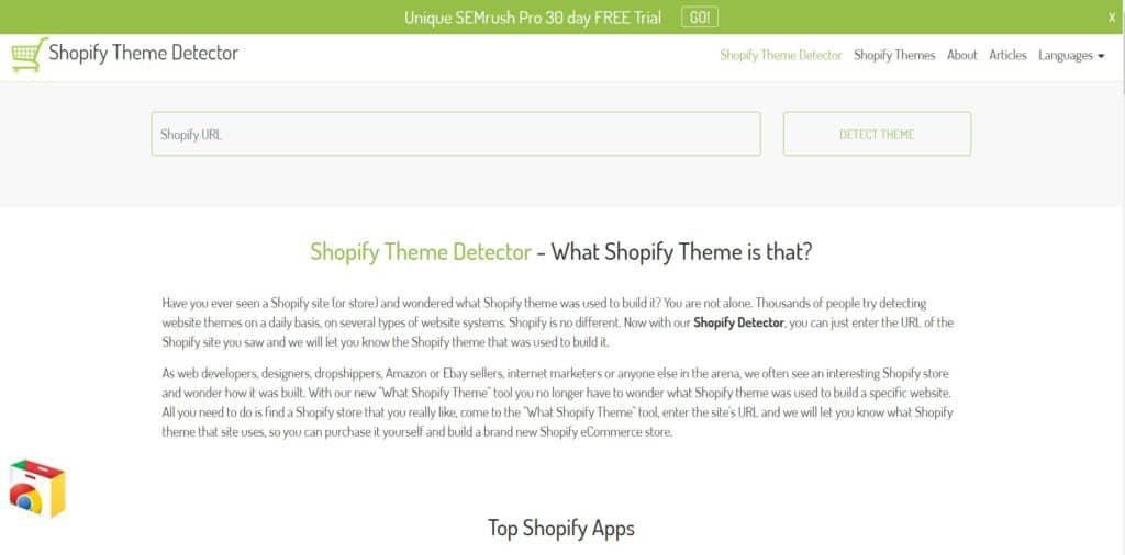 how to search shopify stores with the same theme