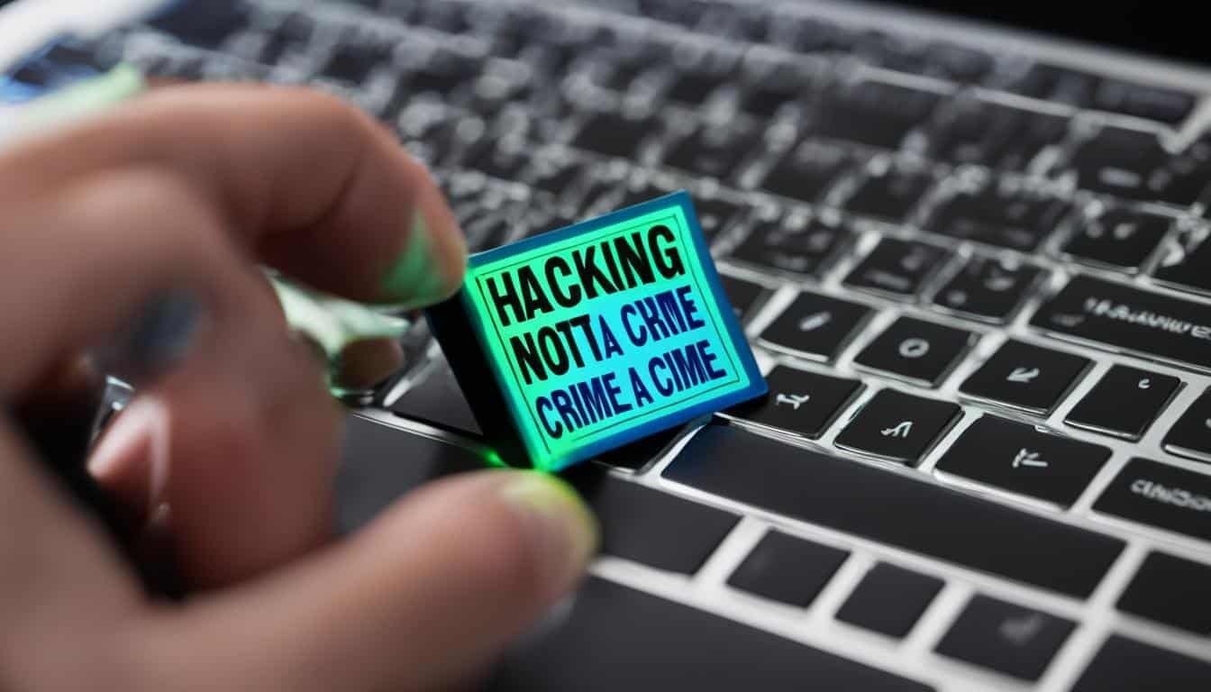 Get Your Hacking is Not a Crime Sticker Today!