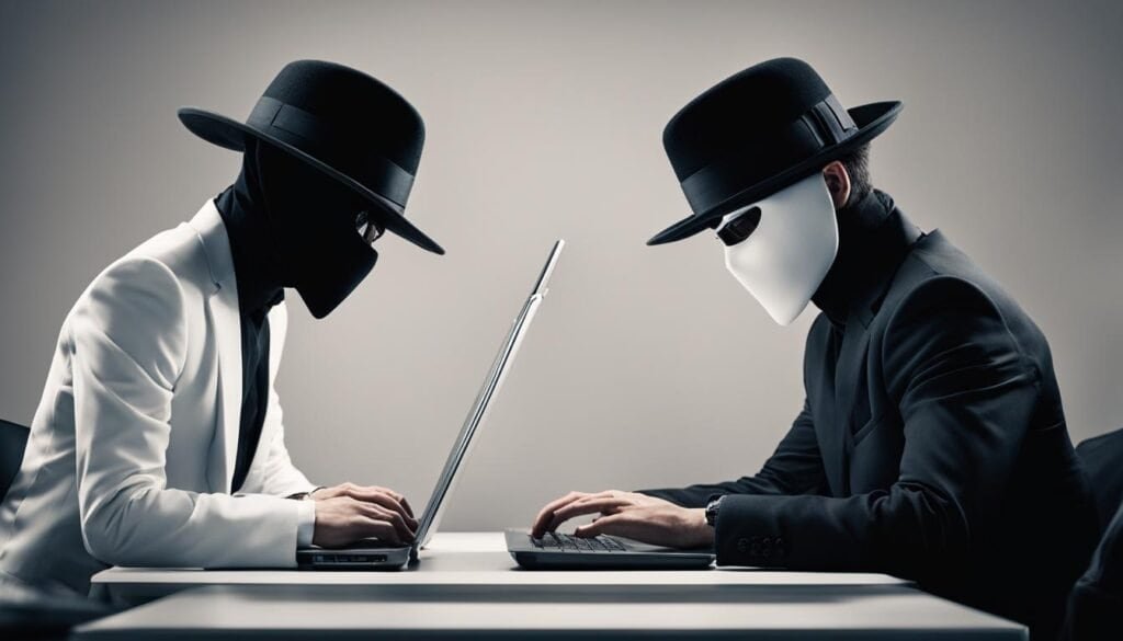 white hat vs black hat hacker