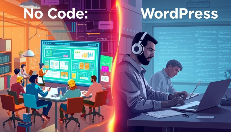 No Code vs WordPress: Pros, Cons, and Key Differences - Non-Developers