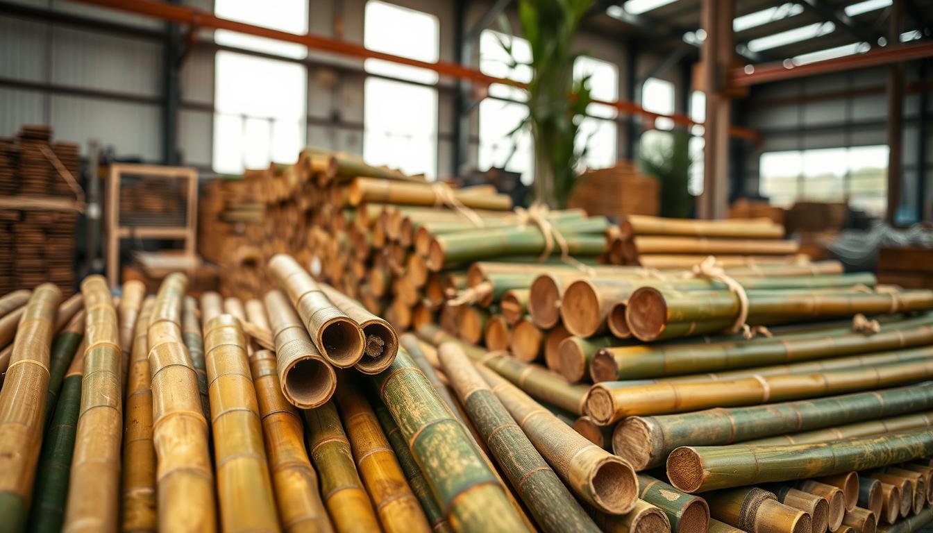 Treated Processed Bamboo Supply