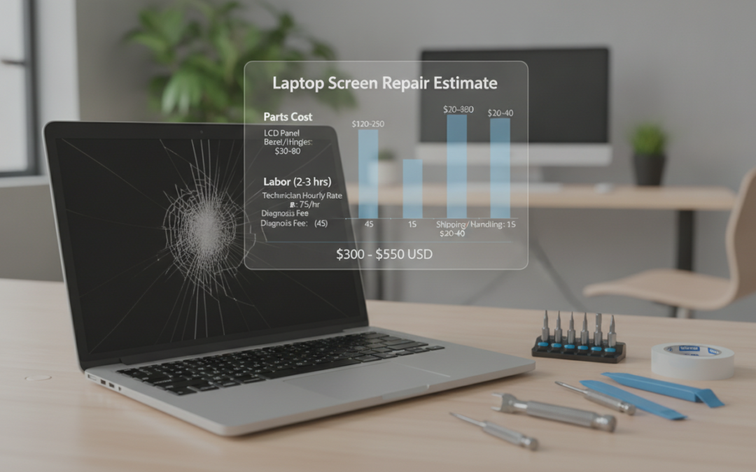 How Much Does It Cost to Replace a Laptop Screen?