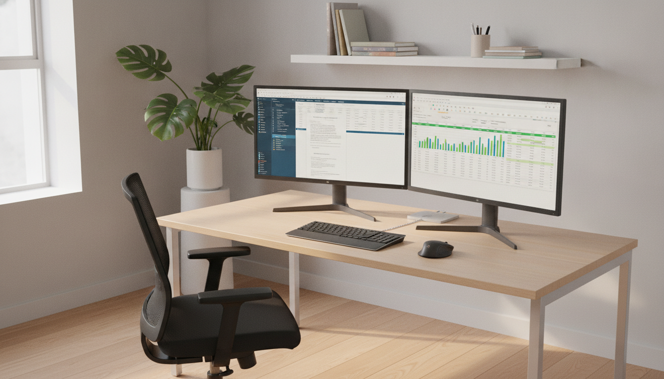 how to set up dual monitors