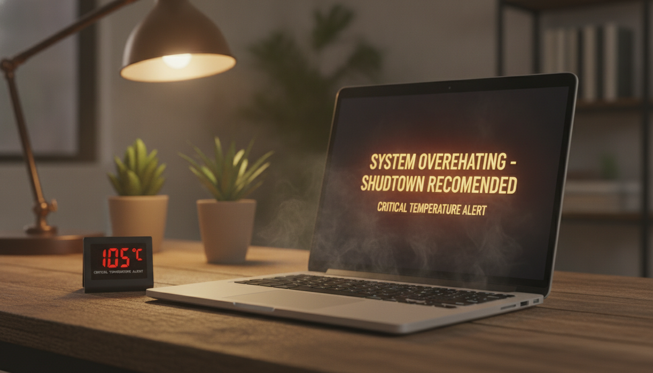 laptop overheating signs